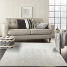 Milas Muted Baby Blue & Pale Blush Turkish Rug-famerugs-2&#39;x3&#39; ft 60x90cm-fame