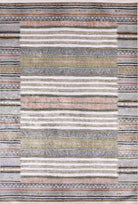 Mima Turkish Kilim Colorful stripped Rug-Fame Rugs-2'x3'ft 60x90cm-fame