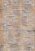 Mira Abstract Orange Beige Modern Rug-Fame Rugs-2'x3'ft 60x90cm-fame