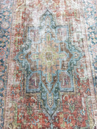 Nar Rug Turkish Earth tones Terracotta Floral Rug-Rugs-Fame Rugs-2'x3' ft 60x90 cm-fame