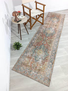 Nar Rug Turkish Earth tones Terracotta Floral Rug-Rugs-Fame Rugs-2'x3' ft 60x90 cm-fame