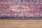 Nargan Rug Persian Navy Blue Red Rug-Rugs-Fame Rugs-2'x3' ft 60x90 cm-fame