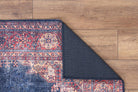 Nargan Rug Persian Navy Blue Red Rug-Rugs-Fame Rugs-2'x3' ft 60x90 cm-fame