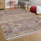 Noza Nomadic Turkish Brown Beige Rug-Fame Rugs-2'x3'ft 60x90cm-fame