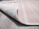 Pama Revesible Pastel Pink Kilim Rug-Rugs-Fame Rugs-2'6"x4'9" 80x150cm-fame