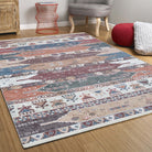 Parda Turkish Kilim Colorful Rug-Fame Rugs-2'x3'ft 60x90cm-fame