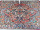 Pawla Turkish Vintage Heriz Red Rug-Rugs-Fame Rugs-2'x3'ft 60x90cm-fame