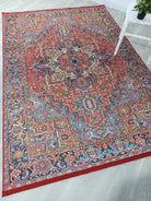 Pawla Turkish Vintage Heriz Red Rug-Rugs-Fame Rugs-2'x3'ft 60x90cm-fame