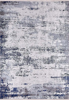 Rada Abstract Distressed Gray Rug-Fame Rugs-2'x3'ft 60x90cm-Design 1-fame