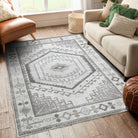 Raven Brown Cream Modern Turkish Rug-Area Rugs-famerugs-2'x3' ft 60x90 cm-fame