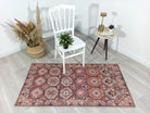 Rawaa Rug Turkish Terracotta Geometric Rug-Rugs-Fame Rugs-2'x3' ft 60x90 cm-fame