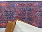 Reda Rug Turkish Navy Blue Brown Rug-Rugs-Fame Rugs-2'x3' ft 60x90 cm-fame