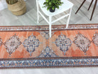 Rida-Runner Turkish Orange Vintage Runner Rug-Rugs-Fame Rugs-2'x3' ft 60x90 cm-fame