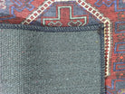 Rofa Rug Afghan Navy Blue Red Baluch Rug-Rugs-Fame Rugs-2'x3' ft 60x90 cm-fame