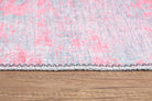 Rossa Abstract Pink Gray Rug-Rugs-Fame Rugs-2'x3' ft 60x90 cm-fame