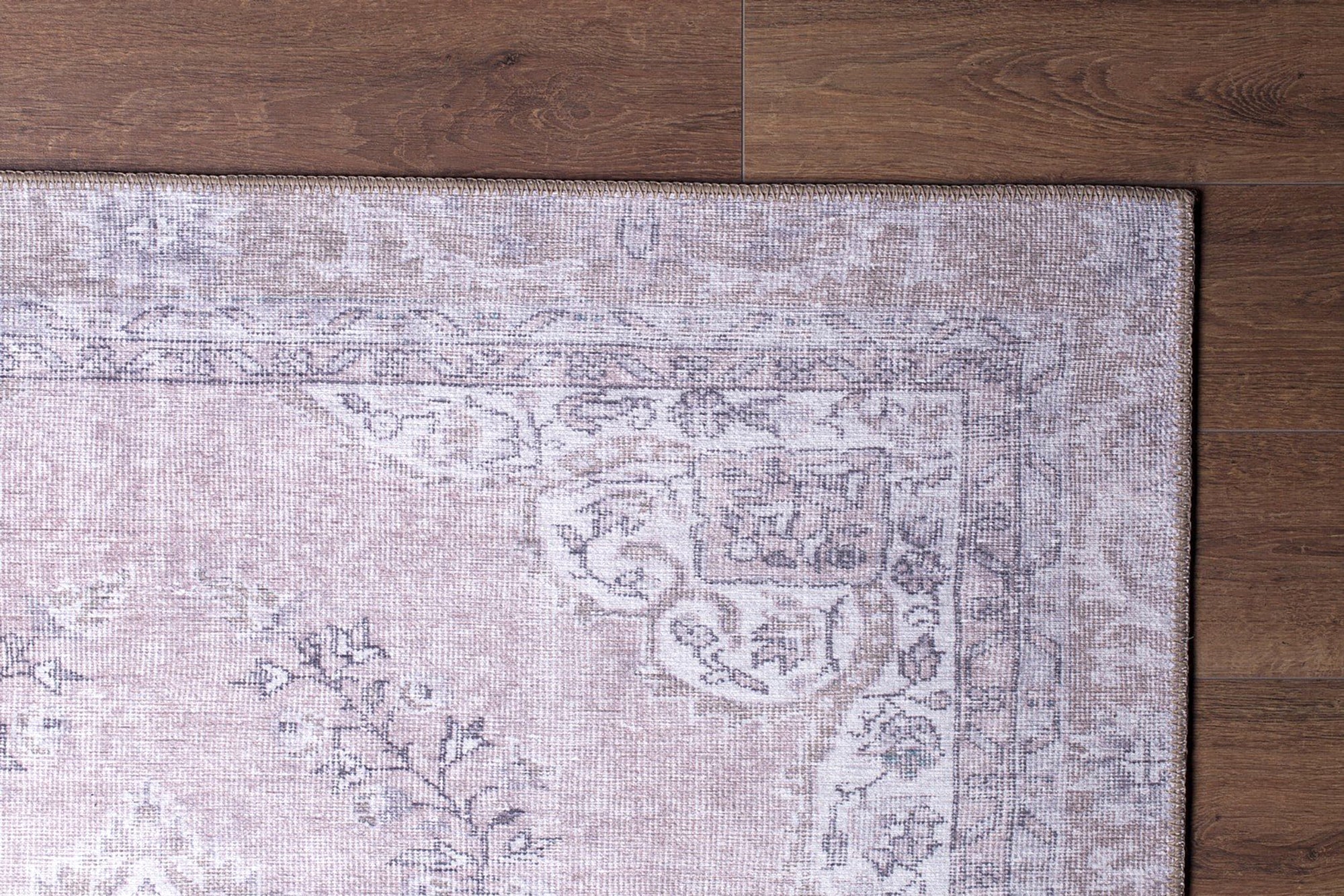 Safa Rug Turkish Faded Vintage Pink Gray Rug-Rugs-Fame Rugs-2'x3' ft 60x90 cm-fame