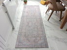 Safa Rug Turkish Faded Vintage Pink Gray Rug-Rugs-Fame Rugs-2'x3' ft 60x90 cm-fame