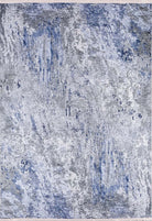 Saka Abstract Blue Gray Rug-Fame Rugs-2'x3'ft 60x90cm-fame