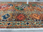 Sanae Rug Turkish Geometric Multi Color Rug-Rugs-Fame Rugs-2'x3'ft 60x90cm-without fringe-fame