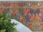 Sanae Rug Turkish Geometric Multi Color Rug-Rugs-Fame Rugs-2'x3'ft 60x90cm-without fringe-fame