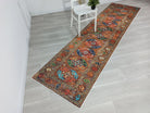 Sanae Rug Turkish Geometric Multi Color Rug-Rugs-Fame Rugs-2'x3'ft 60x90cm-without fringe-fame