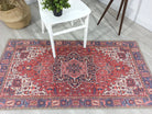 Sara Rug Antique Persian Faded Red Rug-Rugs-Fame Rugs-2'x3' ft 60x90 cm-fame