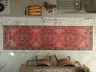 Sara Rug Antique Persian Faded Red Rug-Rugs-Fame Rugs-2'x3' ft 60x90 cm-fame