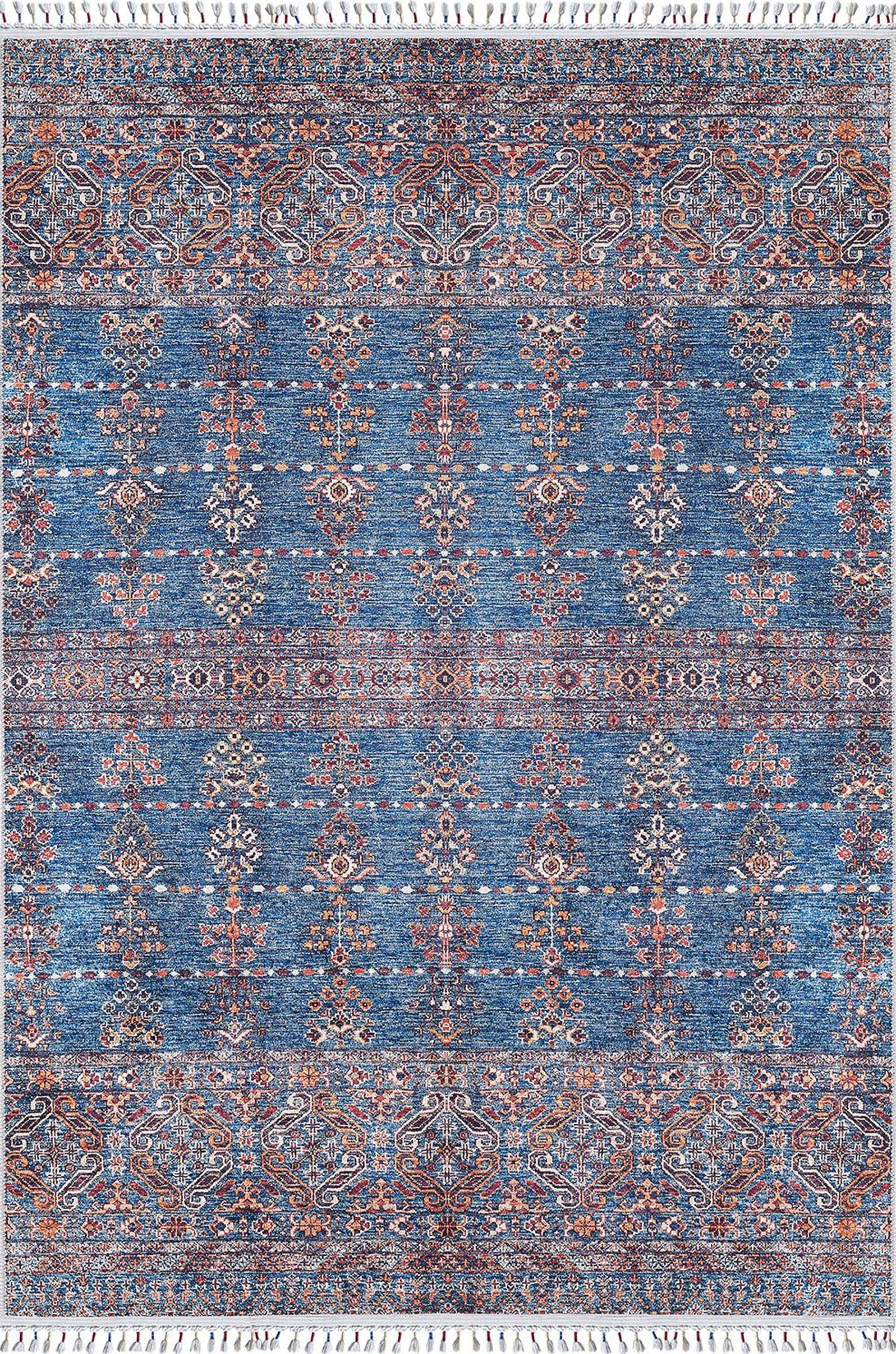 Sella Turkish Aqua Blue Rug-Fame Rugs-2'x3'ft 60x90cm-fame