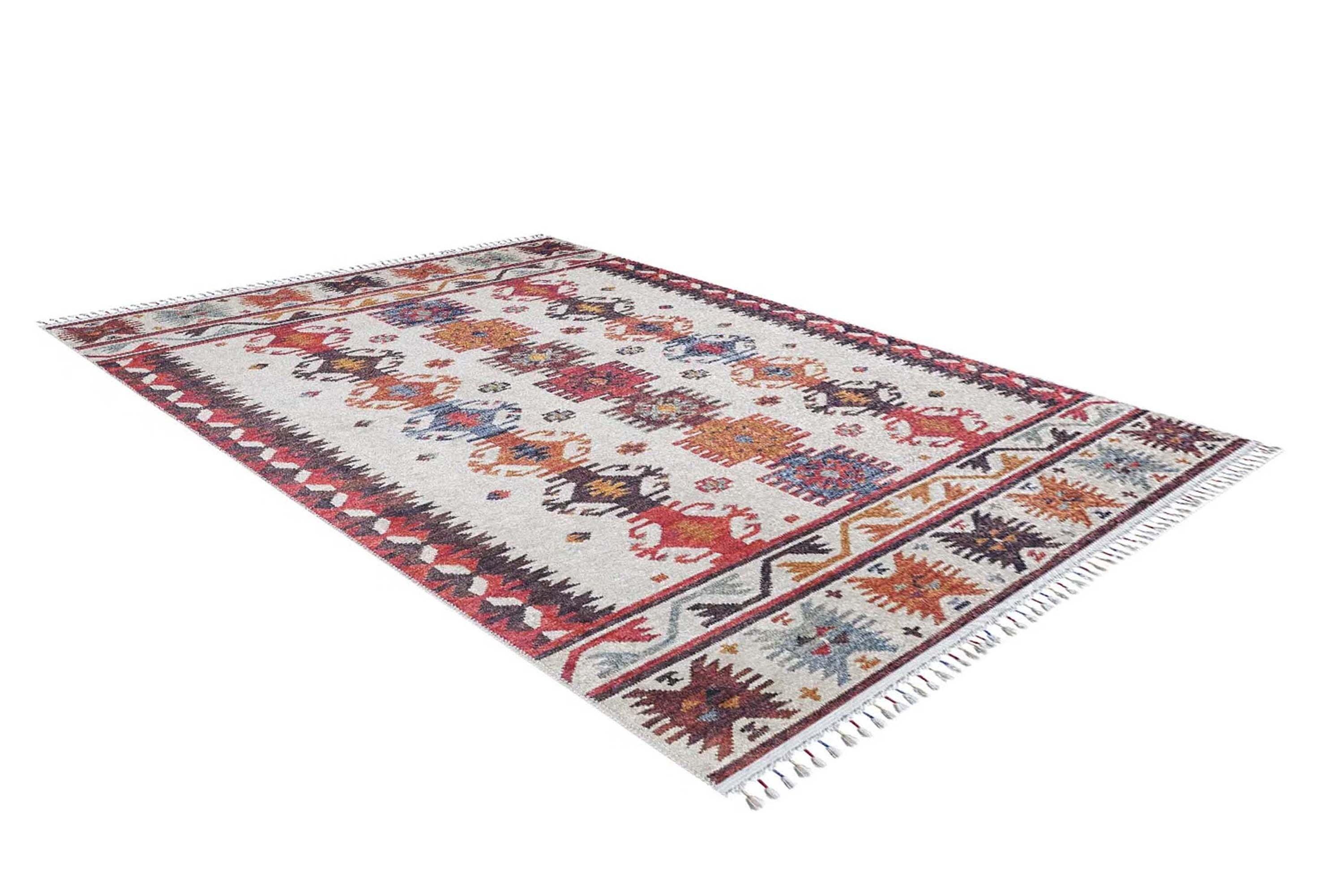 Sina Southwestern Kilim Aztec Colorful Rug-Fame Rugs-2'x3'ft 60x90cm-fame