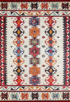 Sina Southwestern Kilim Aztec Colorful Rug-Fame Rugs-2'x3'ft 60x90cm-fame