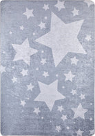 Star Rug Gray Kids Rug-Fame Rugs-2'x3'ft 60x90cm-fame