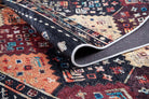 Suma Turkish Bohemian Black Rug-Fame Rugs-2'x3'ft 60x90cm-fame