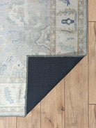 Sylvie Gray Blue Pastel Modern Oushak Rug-famerugs-2&#39;x3&#39; ft 60x90cm-fame