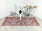 Talya1 Rug Muted Red Light Orange Persian Rug-Rugs-Fame Rugs-2'x3' ft 60x90 cm-fame