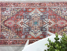 Talya1 Rug Muted Red Light Orange Persian Rug-Rugs-Fame Rugs-2'x3' ft 60x90 cm-fame