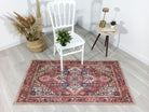 Talya1 Rug Muted Red Light Orange Persian Rug-Rugs-Fame Rugs-2'x3' ft 60x90 cm-fame