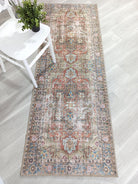 Taya Rug Traditional Earth tone Terracotta Floral Rug-Rugs-Fame Rugs-2'x3' ft 60x90 cm-fame