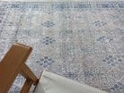 Tiana Rug Neutral Turkish Faded Gray Blue Rug-Rugs-Fame Rugs-2'x3' ft 60x90 cm-fame