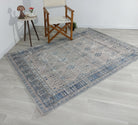 Tiana Rug Neutral Turkish Faded Gray Blue Rug-Rugs-Fame Rugs-2'x3' ft 60x90 cm-fame