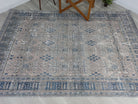 Tiana Rug Neutral Turkish Faded Gray Blue Rug-Rugs-Fame Rugs-2'x3' ft 60x90 cm-fame