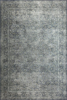 Valerie Distressed Persian Newburg Green & Olive Rug-famerugs-2&#39;x3&#39; ft 60x90cm-fame