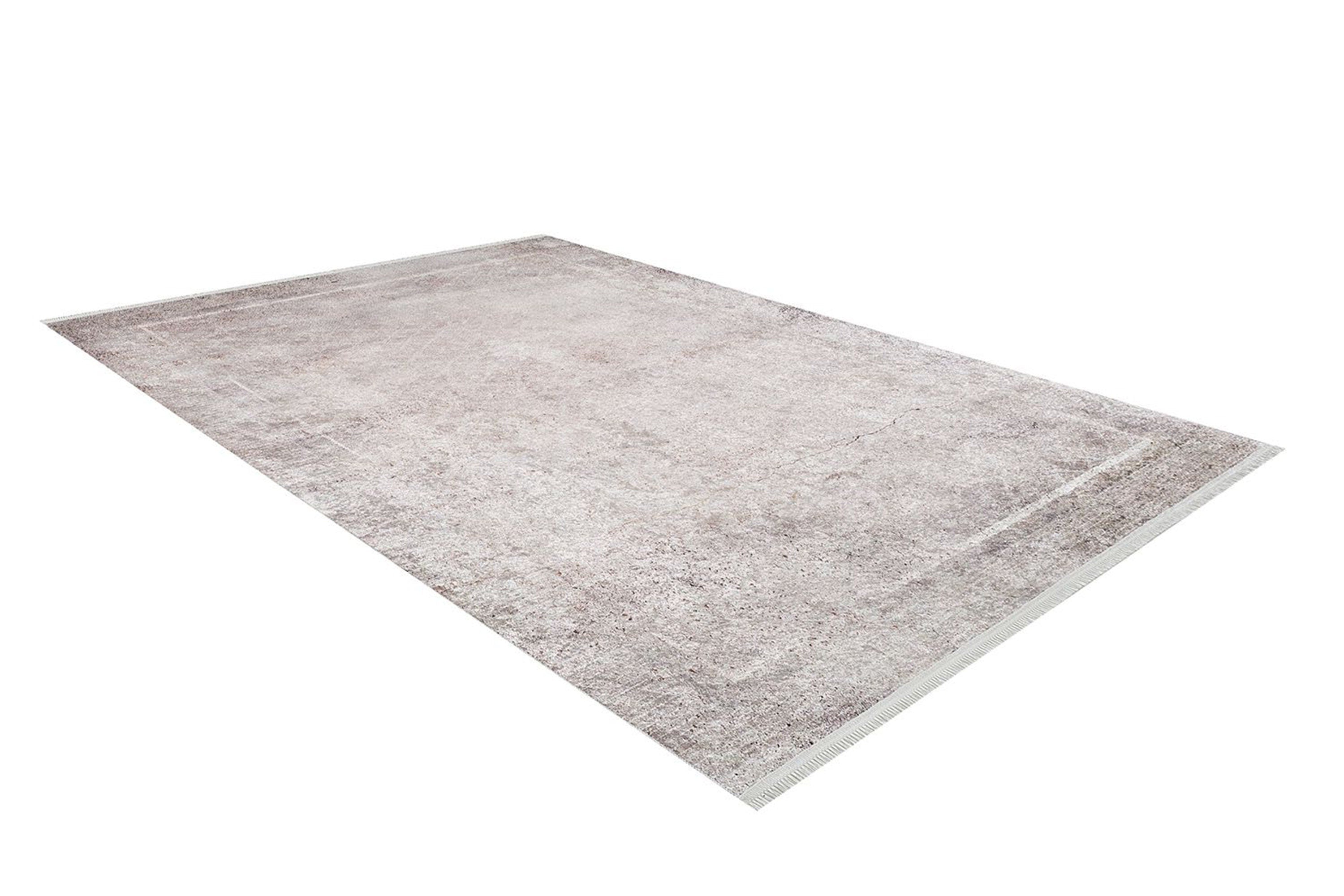 Vena Neutral Turkish Muted Beige Pearl White Rug-Fame Rugs-2'x3'ft 60x90cm-fame