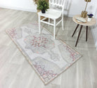 Vera Rug Neutral Turkish Gray Pastel Muted Green Ivory Rug-Rugs-Fame Rugs-2'x3' ft 60x90 cm-fame