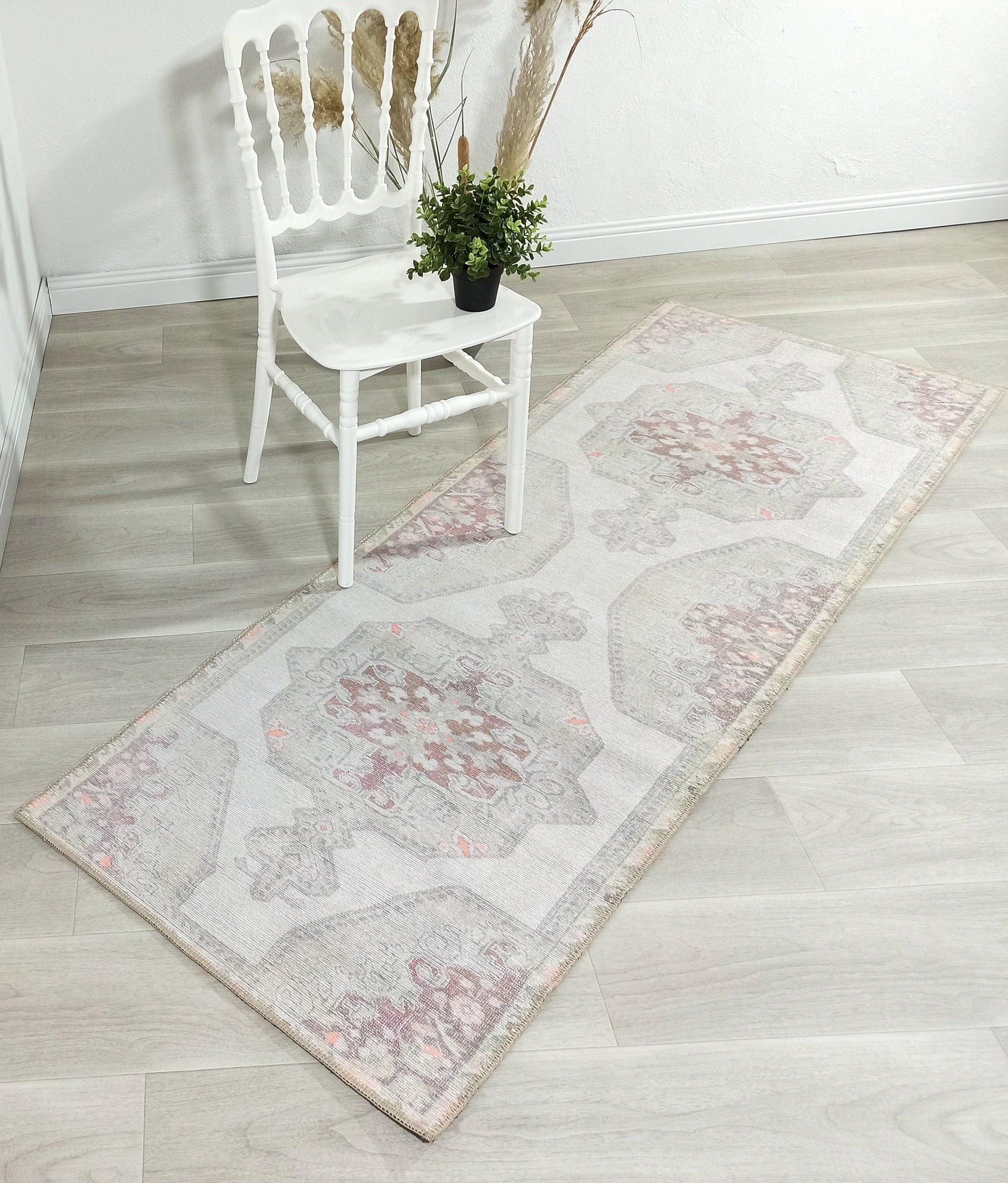 Vera Rug Neutral Turkish Gray Pastel Muted Green Ivory Rug-Rugs-Fame Rugs-2'x3' ft 60x90 cm-fame