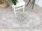 Vera Rug Neutral Turkish Gray Pastel Muted Green Ivory Rug-Rugs-Fame Rugs-2'x3' ft 60x90 cm-fame