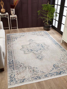 Vida Neutral Turkish Faded Gray Rug-Fame Rugs-2'x3'ft 60x90cm-fame