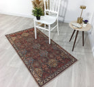 Viona Turkish Brown earth tone Oushak Rug-Rugs-Fame Rugs-2'x3' ft 60x90 cm-fame