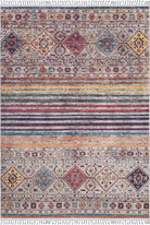 Vita Kilim Turkish Colorful Rug-Fame Rugs-2'x3'ft 60x90cm-fame