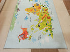 World Rug World Map Kids Play Rug-Rugs-Fame Rugs-2'x3' ft 60x90 cm-fame