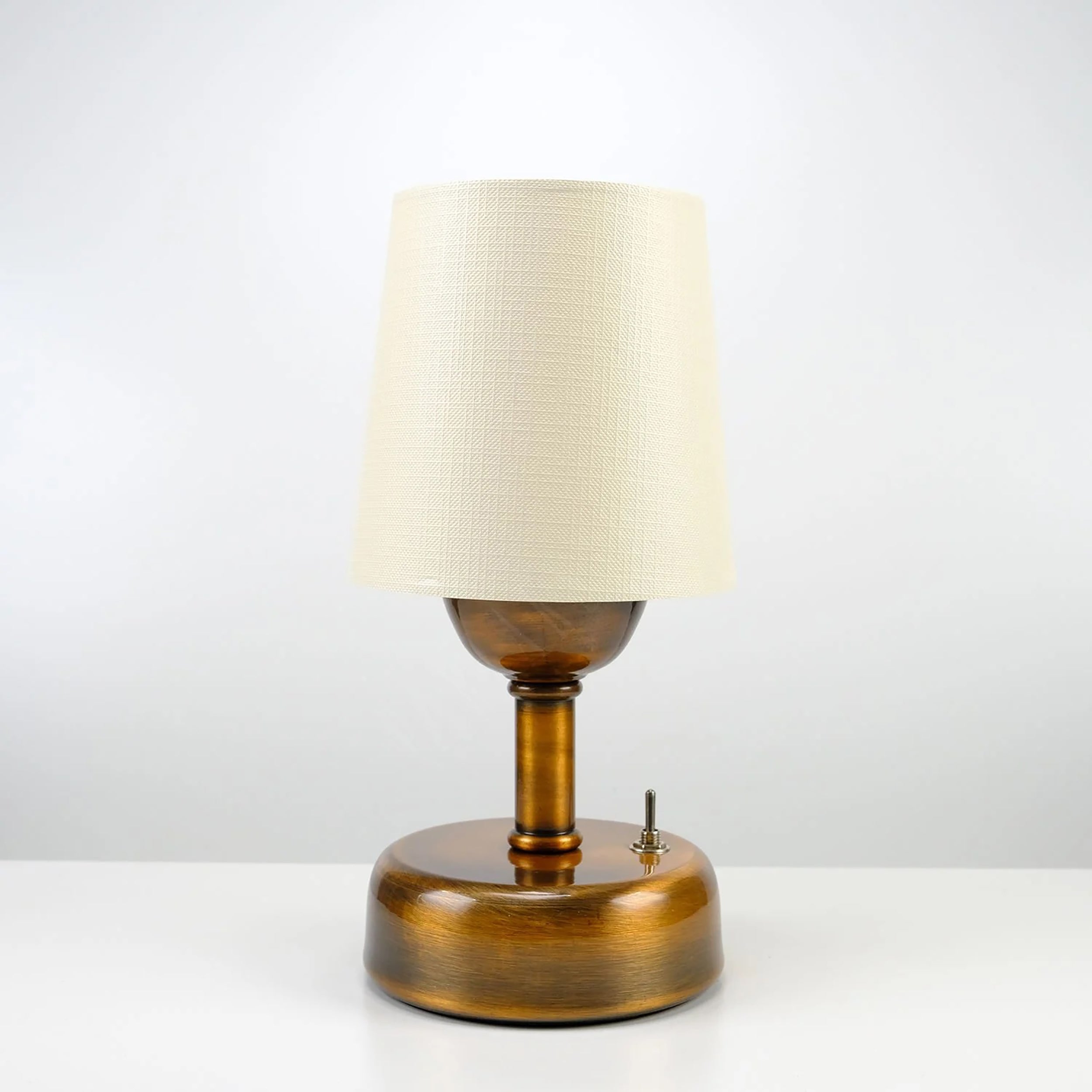 Stylish Retro Battery Operated Wireless LED Table Lamp